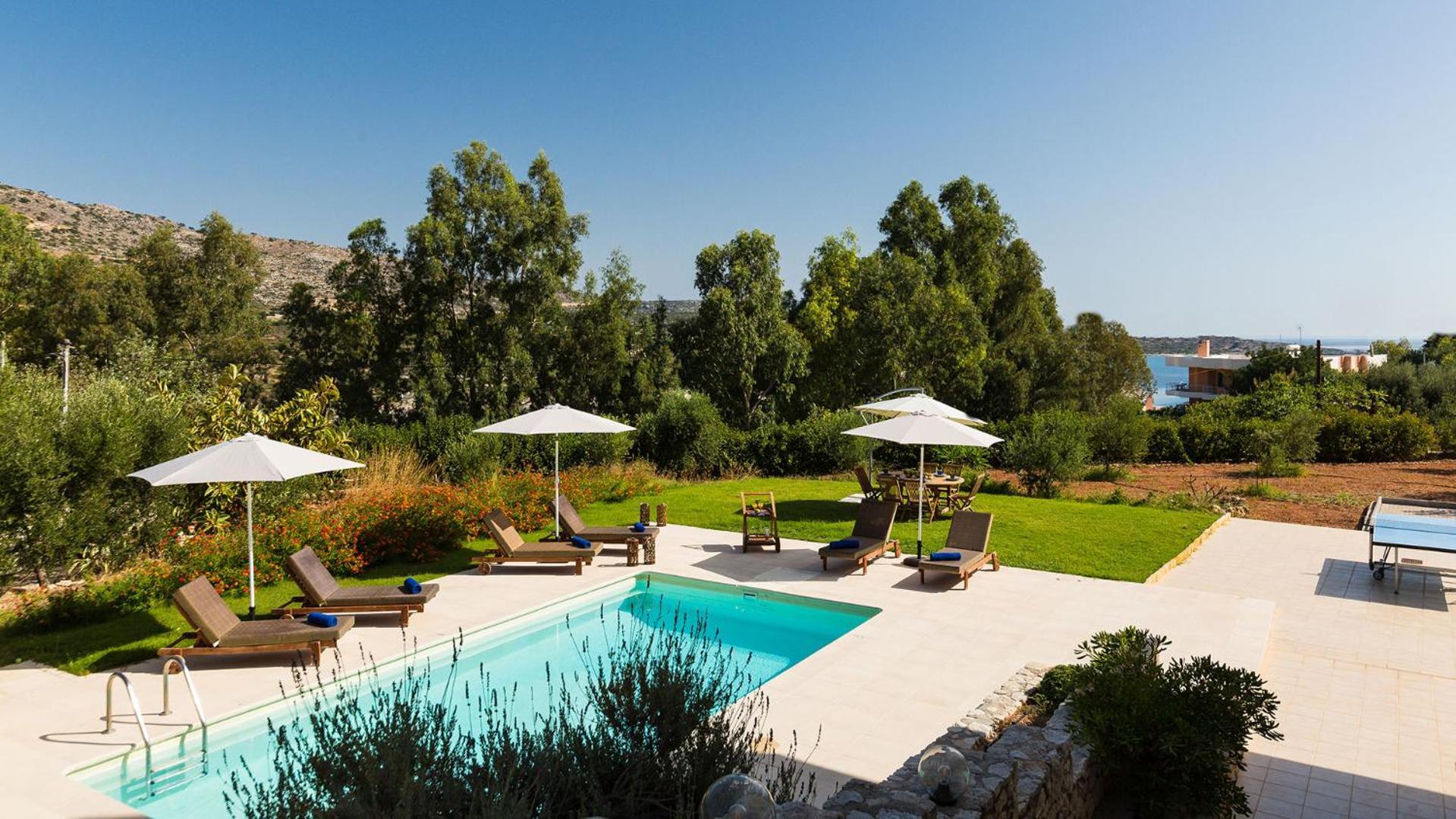 Crete View Villa Марати Екстериор снимка
